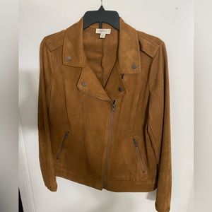 Style & Co brown soft jacket